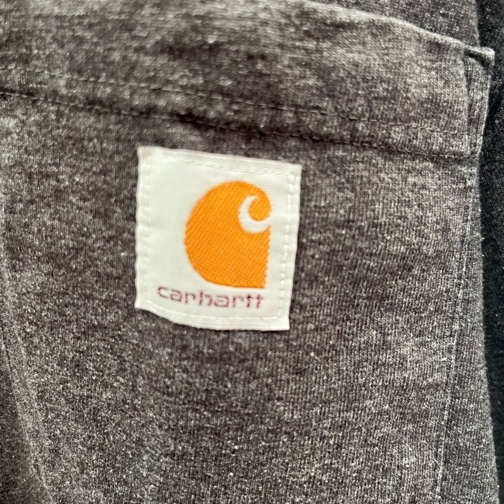 Carhartt Men's Charcoal Pocket Tee XXL - Picture 3 of 5